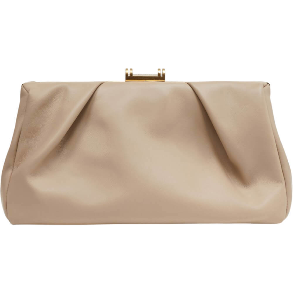 REISS MADISON Leather Clutch Bag